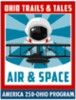 Ohio Trails and Tales Air and Space, America 250 Ohio program logo